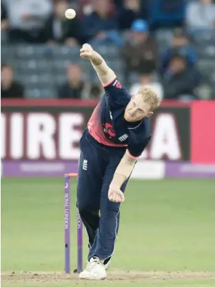  ?? — Reuters ?? England’s Ben Stokes in action.