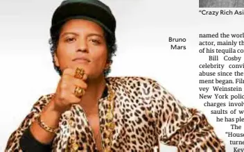  ??  ?? Bruno Mars