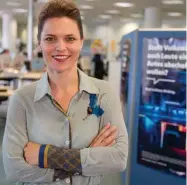  ??  ?? Andrea MorganSchö­nwetter ist bei VW für das Recruiting und Talent Marketing zuständig.