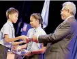  ??  ?? Chaidanya Kandeepan - Grade 5 Cambridge Checkpoint Award
