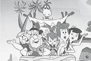 ?? HANNA- BARBERA CARTOON INC. ?? “The Flintstone­s” premiered in 1960 as a modern stone- age family in the town of Bedrock.