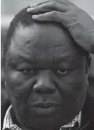  ??  ?? Mr Morgan Tsvangirai