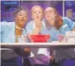  ?? Joan Marcus, Provided by DCPA ?? From left, Becky (Charity Angel Dawson), Jenna (Desi Oakley) and Dawn (Lenne Klingaman) in the national tour of “Waitress.”