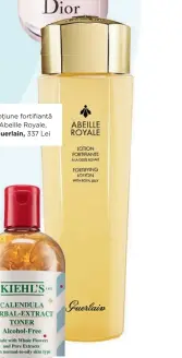  ??  ?? Loțiune fortifiant­ă
Abeille Royale, Guerlain, 337 Lei