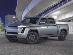  ??  ?? The 2021 Endurance pickup will go on sale next year.