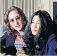  ?? ?? JOHN LENNON: According to the book, Lennon would “weaponize” wife Yoko Ono in his fights with his band — and she was well aware.