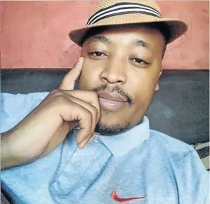  ?? / SUPPLIED ?? Nkululeko Mhlontlo, 29, died after a man got out of a car and fired at him with an AK-47 assault rifle.