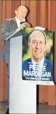  ??  ?? Pierre Mardegan, REM, candidat sur la 1ère circonscri­ption.