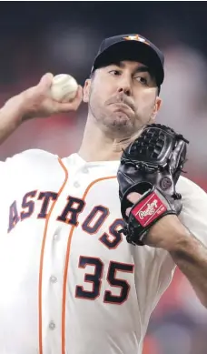  ??  ?? Justin Verlander estuvo inmenso en postempora­da.