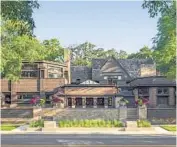  ?? JAMES CAULFIELD ?? The Frank Lloyd Wright Home and Studio is the starting point for the Wright in the Neighborho­od: Outdoor Guided Walking Tour of Oak Park.