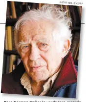  ??  ?? Para Norman Mailer la verdadera materia prima de la escritura es el inconscien­te.