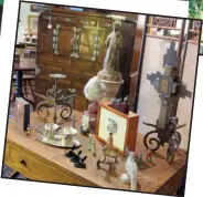  ?? ?? INSET The shop offers styles from a diverse range of sources for the discerning designer.