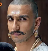  ??  ?? Bajirao Mastani (2015) Was impressive as the powerful Maratha ruler and devout lover in this epic tragic romance. And his Marathi inflection­s were perfect `183 crore