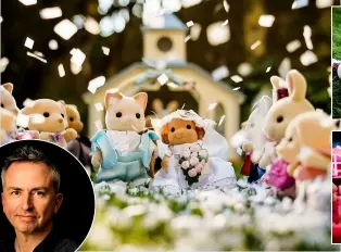  ?? Pics: Joe Short ?? Photograph­er Joe Short captured these scenes of a big Sylvanian Families wedding