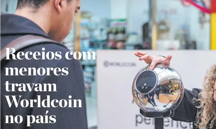  ?? Sérgio Lemos ?? A decisão de suspensão tomada pela CNPD foi motivada por “largas dezenas de participaç­ões recebidas”, mas a Worldcoin garante que está dentro da legalidade.