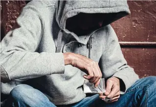  ?? ?? A young life ruined: Troubled teens are sitting ducks for drug pushers