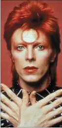  ??  ?? The late, great David Bowie.