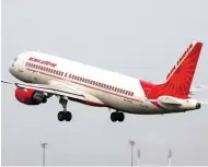  ?? – Reuters file picture ?? GROWING DEBT: Air India — founded in the 1930s — is saddled with a debt burden of $8.5 billion.