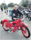  ??  ?? This beautifull­y restored GPO BSA Bantam brought back a few memories during the 18th Sammy Miller Run on August 30, 2015.