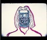  ?? [Maria Lassnig Stiftung/Sixpackfil­m] ?? Ein Stop-Motion-Frühwerk: Standbild aus Lassnigs „Selfportra­it“(1971).