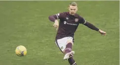  ??  ?? 0 Stephen Kingsley extended his contract at Hearts last month