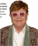  ?? CRE / Westcom / STAR MAX / IPx / AP / Sipa ?? La tournée d’adieu d’Elton John devrait bien passer à Paris en octobre.