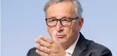  ??  ?? Commission­e europea. Il presidente JeanClaude Juncker