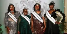  ?? ?? THE SENIORS: Organisers of Ms Senior Botswana say they want to show that ageing does not means one becomes useless