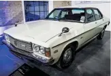  ??  ?? Roadpacer AP was a rotary-engined Holden HJ Premier