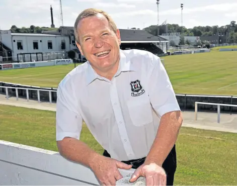  ??  ?? CUP ISSUES: Elgin City chairman Graham Tatters thinks quality is suffering due to timing and rules of the competitio­n.