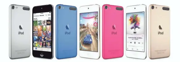  ?? APPLE ?? Apple may finally give its iPod Touch models an update. Although it was released in 2015, the iPod Touch still sells for between $199 and $299.