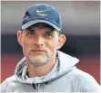  ?? FOTO: IMAGO IMAGES ?? Hofft auf einen Siegeszug in der Premier League: Chelseas Trainer Thomas Tuchel.