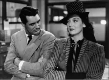  ?? Courtesy Everett Collection ?? Cary Grant and Rosalind Russell star in “His Girl Friday.”