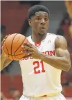  ?? Elizabeth Conley / Houston Chronicle ?? In two years at UH, Damyean Dotson became a team captain and started all 64 games.