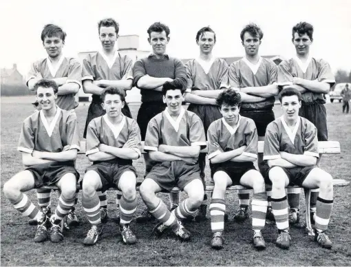  ??  ?? The RTB Apprentice football side, pictured in season 1959-60