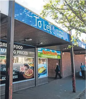  ??  ?? The FArmfoods store in Reform Street, Monifieth.