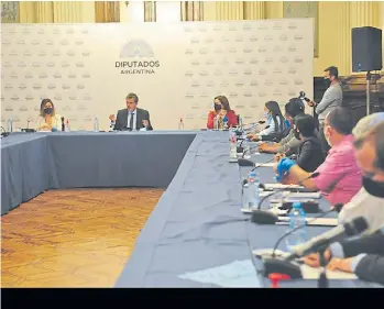  ?? LUCÍA MERLE ?? Discusión en el Congreso por la ley de Interrupci­ón Voluntario del Embarazo.