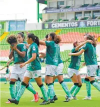  ?? /CORTESIA CLUB LEON ?? Las pupilas de Anaya recomponen el camino con este gran resultado en la liga