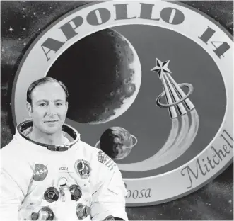  ?? FOX ?? Edgar Mitchell was the sixth man to walk on the moon, but he wasn’t a typical NASA astronaut.