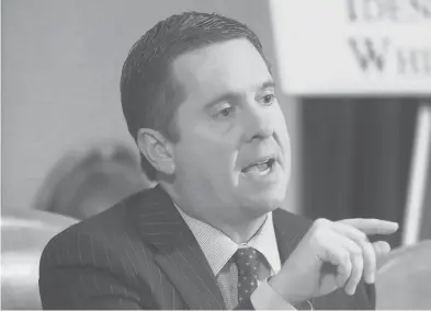  ?? KIRK MCKOY/LOS ANGELES TIMES 2019 ?? A U.S. appeals court has revived a libel lawsuit filed by U.S. Rep. Devin Nunes, above, against a journalist.