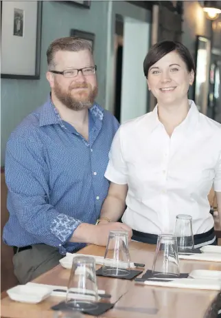  ?? MARTINUS GELEYNSE ?? Matthew Kershaw and Erin Dunham raised $104,000 on Indiegogo to open their new tacos-and-tequila restaurant, The Mule, in Hamilton. ‘We know what we’re doing, and we’re good at it,’ Kershaw says.