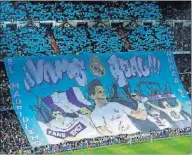  ?? A. NEVADO / MARCA ?? El tifo con la imagen de Rafa Nadal.