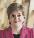  ??  ?? Nicola Sturgeon has had a new code published