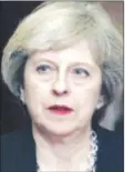  ??  ?? Theresa May