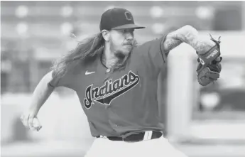  ?? GETTY IMAGES ?? The Padres acquired pitcher Mike Clevinger from the Indians in their fifth trade since Saturday.