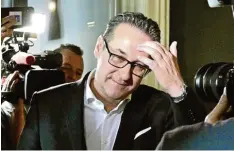  ?? Foto: Hans Punz, dpa ?? Wird für immer mit der Ibiza-Affäre in Verbindung gebracht werden: der frühere FPÖ-Chef und Minister Heinz-Christian Strache.