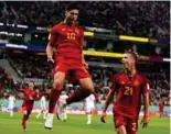  ?? AP ?? Asensio y Dani Olmo, tras el 2-0 a Costa Rica. de la selección con Luis Enrique a sus mandos.