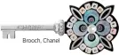  ??  ?? Brooch, Chanel