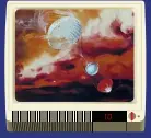  ??  ?? An artist’s impression of Galileo’s atmospheri­c probe in Jupiter’s skies