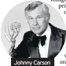  ??  ?? Johnny Carson in around 1985